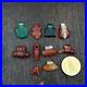 10 Antique Middle Eastern Mix Carnelian Agate & Jasper Amulet Beads