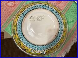 (12w x 4.5h) signed by Turkey Kutahya 19th c. Ottoman Empire Islamic bowl