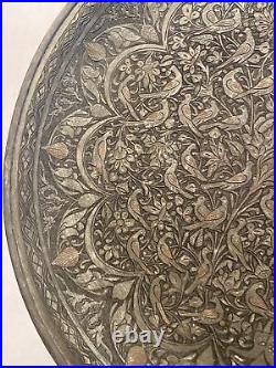 15 ANTIQUE. Arabic Islamic Mid Eastern COPPER Table Tray Wall Plaque