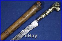 1800's antique kabyle algerian flyssa (flissa) dagger Algeria