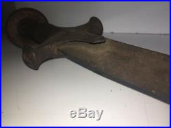 1800s Talwar/Tulwar Sword Indo-Persian Hand Forged-Relic- Rusted-real Antique