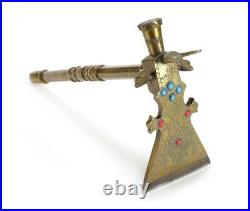 1800s Unusual Antique Moroccan or Turkish Sugar Hammer Handmade Work of Art
