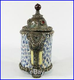 18th / 19th Century Islamic Ottoman Turkish Kutahya Pottery Dallah Coffee Pot