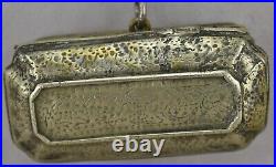 19Th Century Middle East Oriental Brass Ottoman Yemen jewelry Box