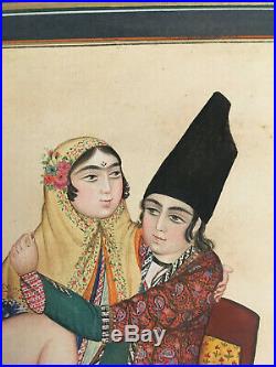 19th century Persian miniature Qajar dynasty
