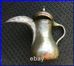 23,5 cm VERY RARE Antique Dallah islamic middle east coffee pot Bedouin 900 gr