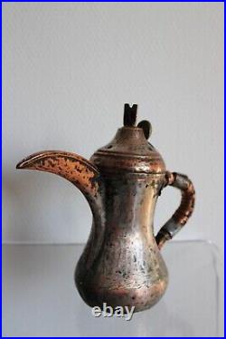 23 cm RARE very old Antique Dallah islamic art Coffee Pot bedouin
