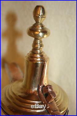 28,5 cm Antique Nizwa Coffee Pot Arabic Islamic Bedouin Middle East Dallah Rare