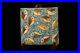 #3,19TH CENTURY ANTIQUE PERSIAN TILE w Swimming Fishes