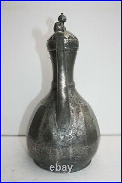 34 cm Antique Dallah Jug Pot middle east islamic art Coffee Pot Bedouin