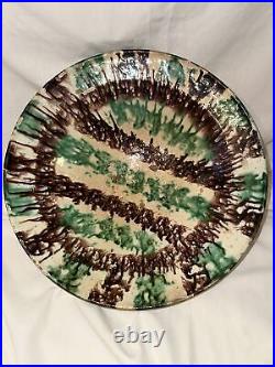 4 Antique Middle East Bowl Earthenware Islamic 19th Century Glazed