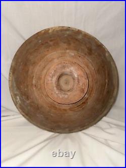 4 Antique Middle East Bowl Earthenware Islamic 19th Century Glazed