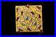 #5,19TH CENTURY ANTIQUE PERSIAN TILE w Swimming Fishes