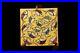 #6,19TH CENTURY ANTIQUE PERSIAN TILE w Swimming Fishes