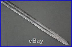 A Moroccan nimcha sword (sabre) with an early European blade 17h 18th century