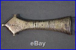 A long Tuareg dagger called telek Maghreb, Sahara, 19th 1st half 20th century