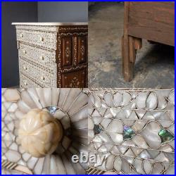 ANTIQUE 20thC MIDDLE EASTERN MOTHER OF PEARL CHEST c. 1900