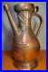 ANTIQUE Middle Eastern MOORISH Tinned Solid COPPER EWER 12.5 Tall Classic