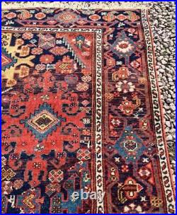 ANTIQUE Middle Eastern RUG Circa 1930's UNUSUAL DESIGN Hand Made