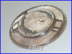 Antique Persian Silver Dish Plate 187 Gms
