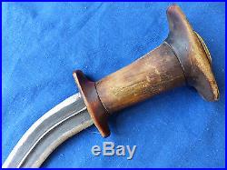 Abyssinian Ethiopian shotel sabre (sword) 19th early 20th