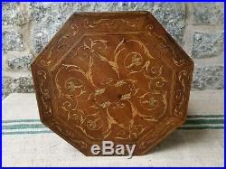 An Antique Inlaid Ottoman Octagonal Table