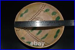 Ancient Early Islamic Nishapur Ceramic Slip Decorated Pottery Bowl Circa 1100 CE