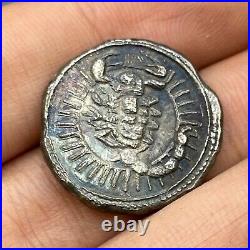 Ancient Islamic Mughal Empire Silver Coin King Jahangir