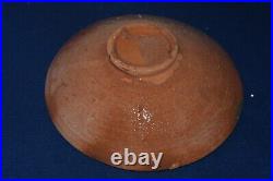 Ancient Islamic Nishapur Ceramic Glazed Pottery Bowl in Perfect Condition