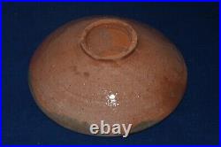 Ancient Islamic Nishapur Ceramic Glazed Pottery Bowl in Perfect Condition