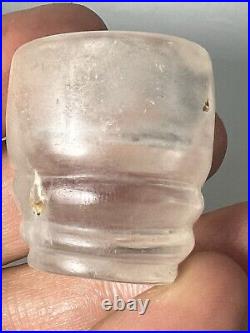 Ancient Islamic Rock Crystal Mortar Medicine Mortar