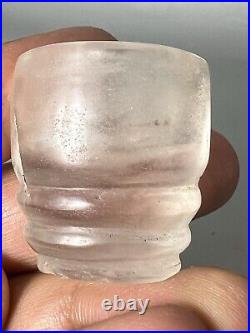 Ancient Islamic Rock Crystal Mortar Medicine Mortar