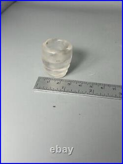 Ancient Islamic Rock Crystal Mortar Medicine Mortar