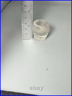 Ancient Islamic Rock Crystal Mortar Medicine Mortar