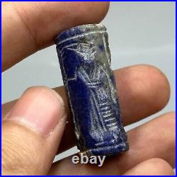 Ancient Near Eastern Anunaki With King Intaglio Bead