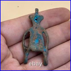 Ancient Near Eastern Bronze Anunaki Alien Amulet