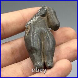 Ancient Near Eastern Ghandara Central Asian Buddah Half Stone Body