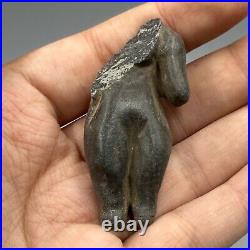 Ancient Near Eastern Ghandara Central Asian Buddah Half Stone Body