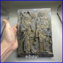 Ancient Near Eastern King Gilgamesh Ritual Scene With Horned Anunaki e