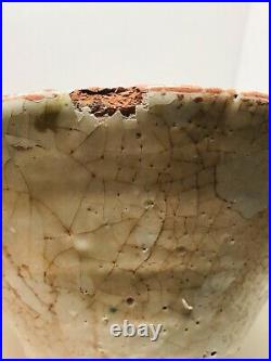 Ancient Nishapur Persian pottery Bowl with Girl pattern Decoration. 10-13th C