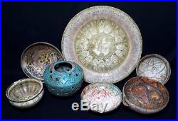 Ancient Persian Islamic Samanid Pottery Bowl c10th Century