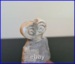Ancient Syrian Stone Eye Idol Tell Brak Circa 3000 BC PROVENANCE Very Rare