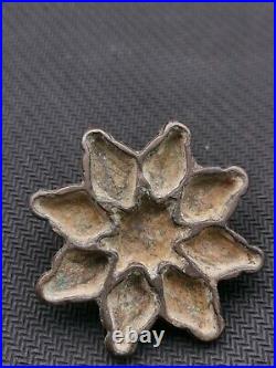 Ancient central asia bactrian bronze stamp 1st century