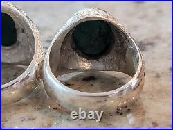 Ancient empower feroza stone for wealth and luck super rare rings handmade