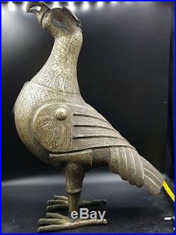 Ancient very rare bird. Islamic, Persian, Oriental. Incense Burner, Censer