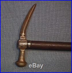 Antique 16th 18th century Turkish Ottoman Islamic War Hammer to sword