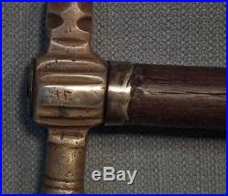 Antique 16th 18th century Turkish Ottoman Islamic War Hammer to sword