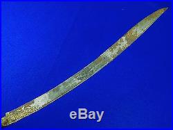 Antique 18 Century Middle East Persia Persian Turkish Yatagan Sword Dagger Saber