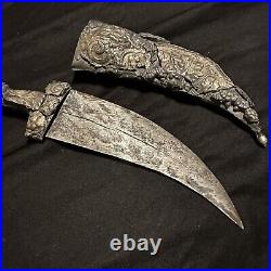 Antique 1800s Middle Eastern Khanjar Knife