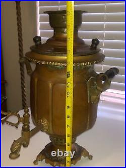 Antique 19th Century Persian SAMOVAR brothers of Sayyid Factory Hassan